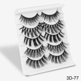 False eyelashes 5Pairs 3D