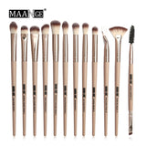 3/5/12 pcs/lot  Makeup Brushes Set Eye